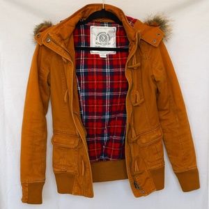 Outdoor Jacket with Removable Hoodie - WOMEN SMALL